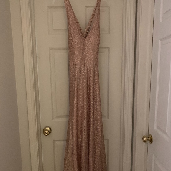 Kennedy Blue Destiny Bridesmaid Dress - Rose Gold - Picture 2 of 3
